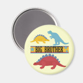 Dinosaur Big Brother Magneet (Voorkant / Achterkant)