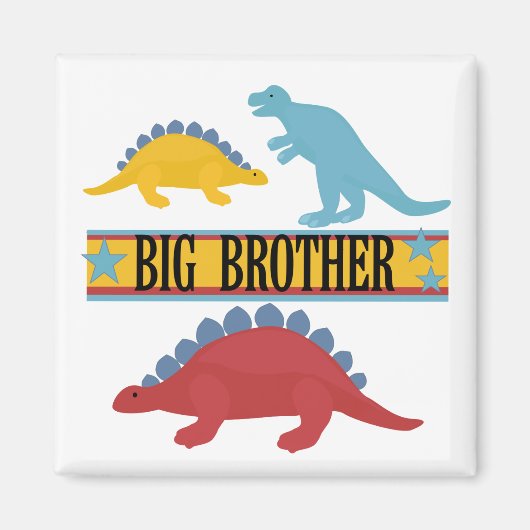 Dinosaur Big Brother Magneet (Voorkant)