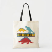 Dinosaur Big Brother Tote Bag (Voorkant)