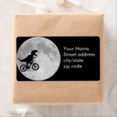 Dinosaur Bike & Moon Etiket (Insitu)