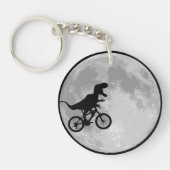 Dinosaur Bike & Moon Sleutelhanger (Voorkant)