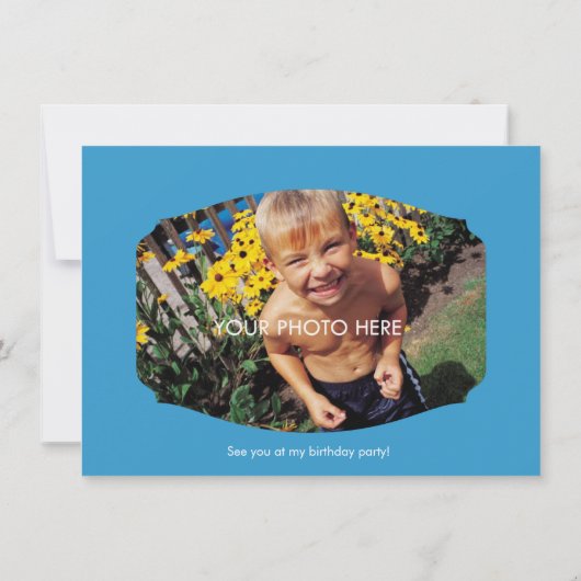 Dinosaur Birthday Bash Costume Party Kaart (Achterkant)