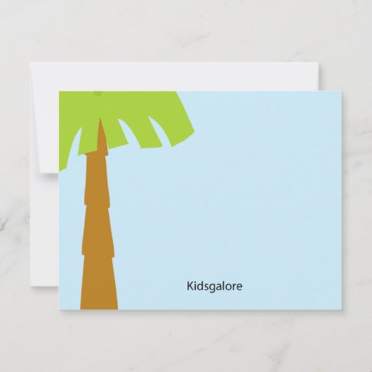 Dinosaur Birthday Boy Dank u Bedankkaart (Achterkant)