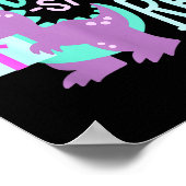 Dinosaur Birthday Brother Saurus T Rex Family Matc Poster (Hoek)