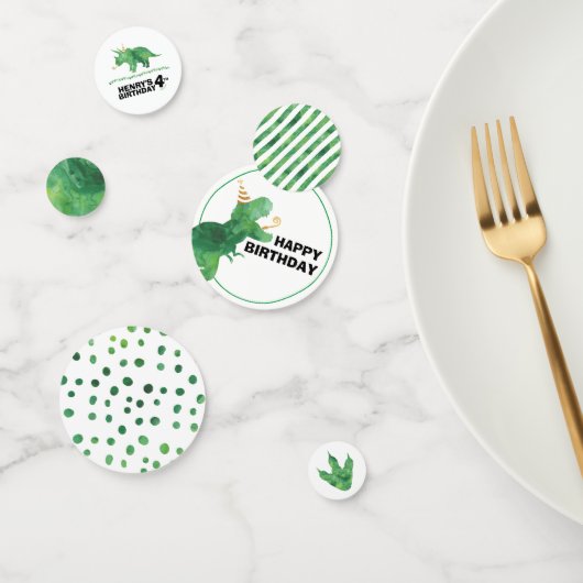 Dinosaur Birthday Confetti (Groep)
