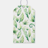 Dinosaur Birthday Dank je Labels Cadeaulabel (Achterkant)