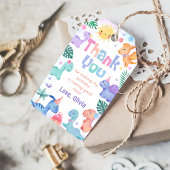 Dinosaur Birthday Dank je Labels Cadeaulabel