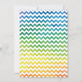 Dinosaur Birthday Invitation Party as a Dinosaur Kaart (Achterkant)