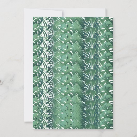 Dinosaur Birthday Invitations Kaart (Achterkant)