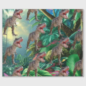 Dinosaur Birthday Jurassic World Cadeaupapier (Vlak)