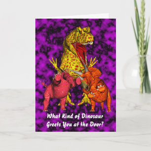 Dinosaur Birthday Kaart