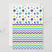 Dinosaur Birthday Money Gift Kaart Holder (Achterkant)