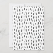 Dinosaur Birthday Noite Wild One Dinosaur Party Kaart (Achterkant)