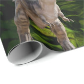 Dinosaur Birthday Oerwoud Jurassic World Cadeaupapier (Rol Hoek)