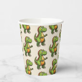 Dinosaur Birthday Papieren Bekers (Links)
