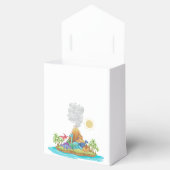 Dinosaur Birthday Party Bedankdoosjes (Geopend)