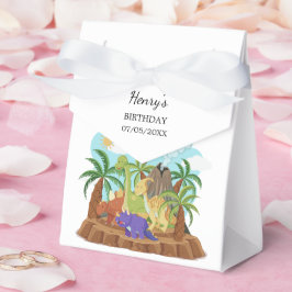 Dinosaur Birthday Party Bedankdoosjes