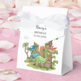 Dinosaur Birthday Party Bedankdoosjes