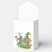 Dinosaur Birthday Party Bedankdoosjes (Geopend)