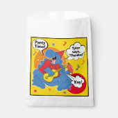 Dinosaur Birthday Party Bedankzakje (Voorkant)