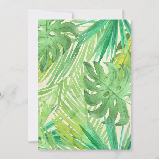 Dinosaur Birthday Party Dank u wel kaarten (Achterkant)