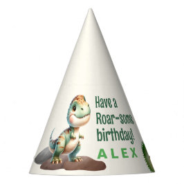 Dinosaur Birthday Party Feesthoedjes