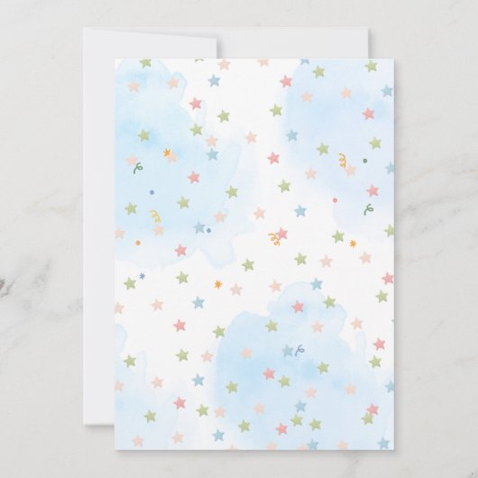 Dinosaur Birthday Party Invitation Kaart (Achterkant)