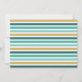 Dinosaur Birthday Party Invitation Kaart (Achterkant)