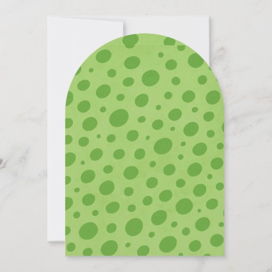 Dinosaur Birthday Party Invitation Kaart (Achterkant)