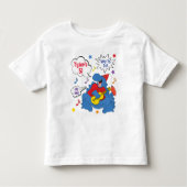 Dinosaur Birthday Party Kinder Shirts (Voorkant)