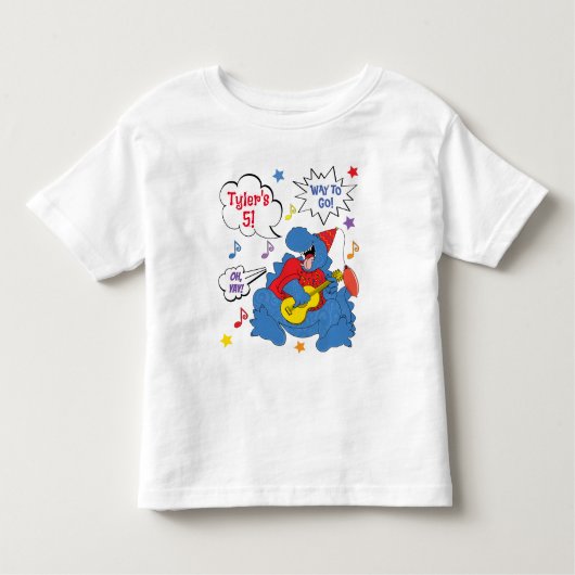 Dinosaur Birthday Party Kinder Shirts (Voorkant)