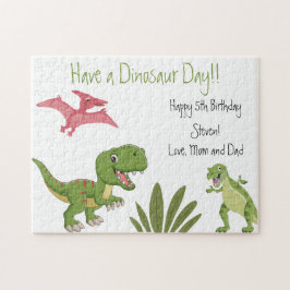 Dinosaur Birthday Party Legpuzzel