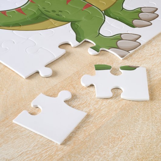Dinosaur Birthday Party Legpuzzel (Zijkant)