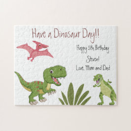 Dinosaur Birthday Party Legpuzzel
