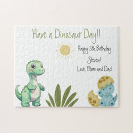 Dinosaur Birthday Party Legpuzzel