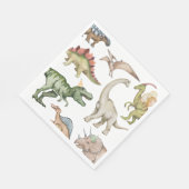 Dinosaur Birthday Party Napkins Servet (Hoek)