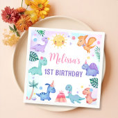 Dinosaur Birthday Party Napkins Servet