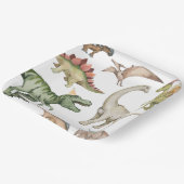 Dinosaur Birthday Party Paper Borden Papieren Bordje (Gebogen)