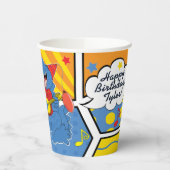 Dinosaur Birthday Party Papieren Bekers (Links)