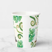 Dinosaur Birthday Party Papieren Bekers (Links)