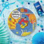 Dinosaur Birthday Party Papieren Bordje (Feest)