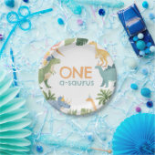 Dinosaur Birthday Party Papieren Bordje (Feest)