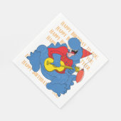 Dinosaur Birthday Party Servet (Hoek)