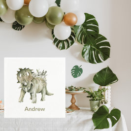 Dinosaur Birthday Party Servet