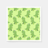 Dinosaur Birthday Party Servet (Voorkant)