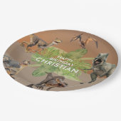 Dinosaur Birthday Party T Rex Papieren Bordje (Gekanteld)