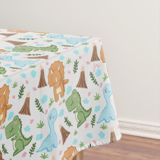 Dinosaur Birthday Party Tafelkleed (Voorbeeld)