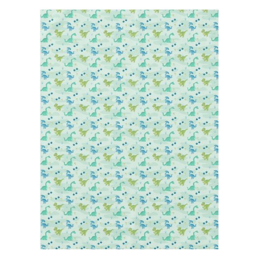 Dinosaur Birthday Party Tafelkleed (Voorkant)