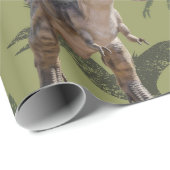 Dinosaur Birthday Pattern Jurassic World Cadeaupapier (Rol Hoek)