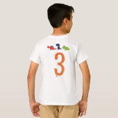 Dinosaur Birthday Shirt (Achterkant volledig)